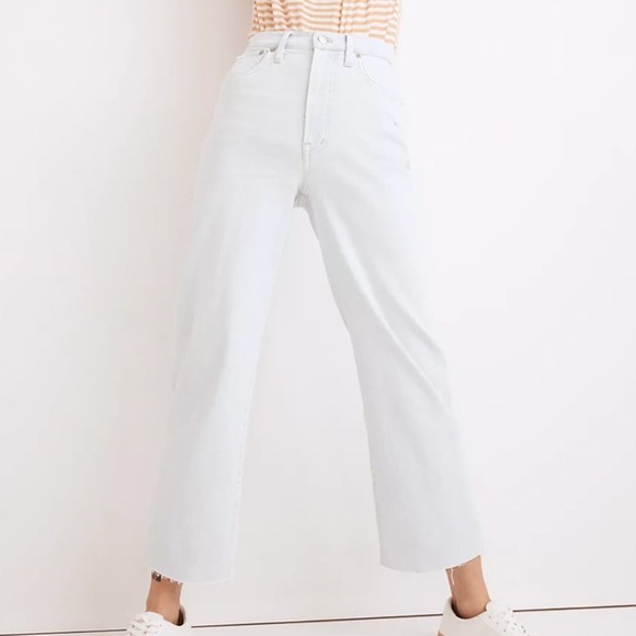 Madewell The Perfect Vintage Wide Leg Crop Jean - Picture 2 of 11